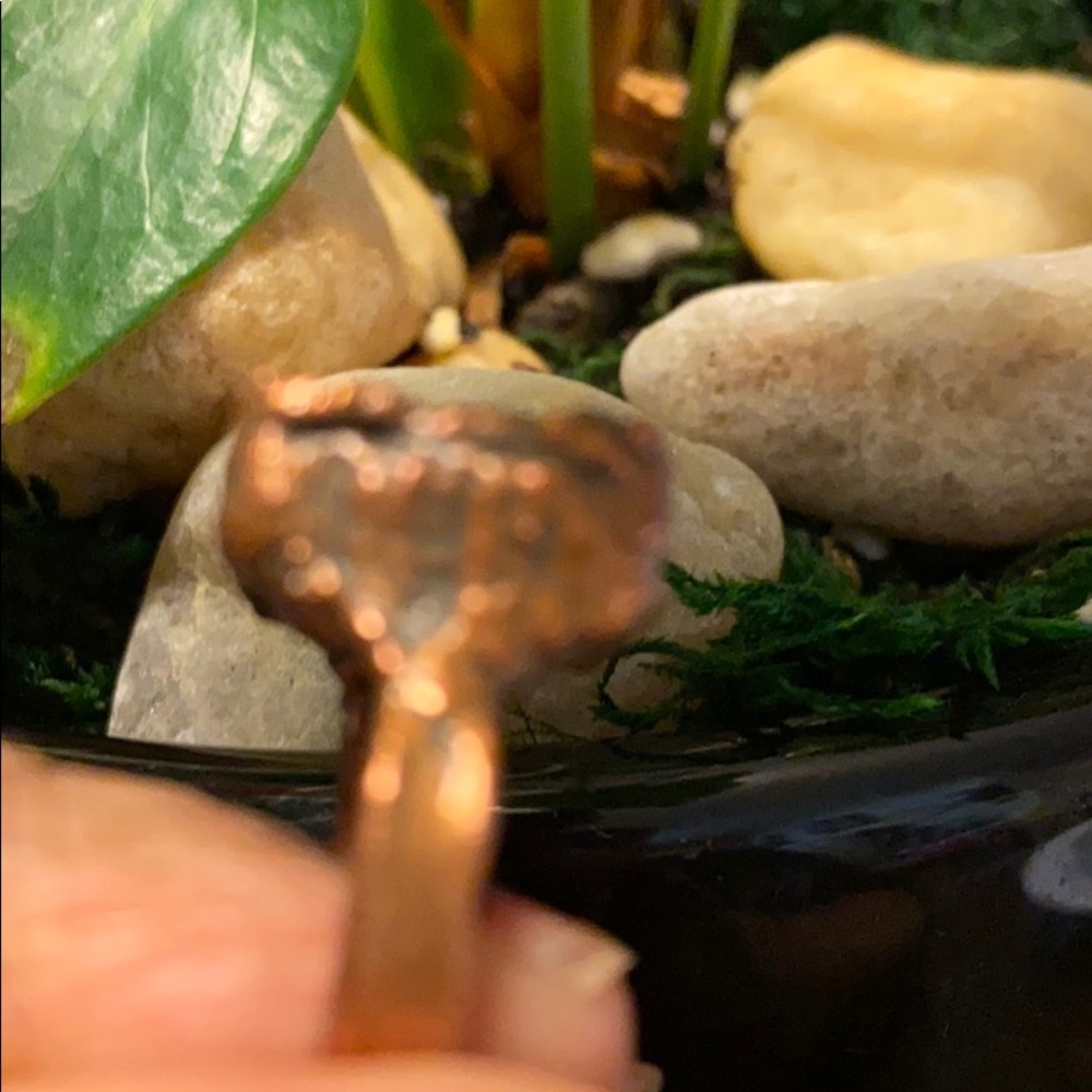 Rustik Laborite cooper ring - Picture 6 of 6